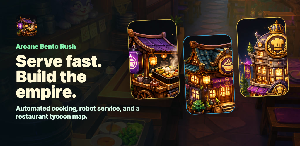 Arcane Bento Rush feature graphic